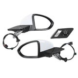 Wing Mirror Assembly,Pair Electric Folding Rearview Side Mirrors Mirror Assembly Best in Class