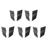 10x Car Front Windshield Wiper Cowl Side Trim Cover Grille Panel for Yaris 2006-2010