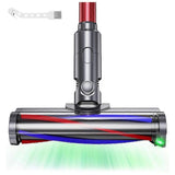 Vacuum Head for V7 V8 V10 V11 V15 Vacuum Cleaner Floor Nozzle Brush Head with LED, Illuminates Hidden Dust