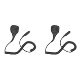 2X Handsfree Speaker Microphone for DEP550/E DEP570/E DP2400E DP2600E DP3441E Radio MTP3150 MTP3250
