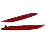 1Pair Red Bumper Reflex Reflector Light for Model X