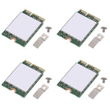 4X for Wi-Fi 6 AX201 Bluetooth 5.0 Dual Band 2.4G/5G Wireless NGFF Button E CNVi Wifi Card AX201NGW