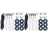2 Set for Omni C20 Vacuum Accessories Replacement Parts Main Brush Side Brush Hepa Filter Mop Cloth