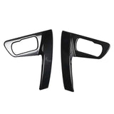 Car ABS Door Inner Handle Bowl Armrest Handrail Frame Lamp Panel for J10 2008-2015 Carbon Fiber