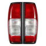 Pair Tail Light Brake Lamp Light for Navara D22 D23 Pickup 1997-2004 W/ Bulb Wire Harness RLN026-EU-R-RLN026-UK-L