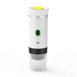 3 in 1 Mini Wireless Electric Portable Espresso Coffee Machine for Car & Home Camping Travel Capsule Coffee Maker White