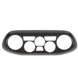 Prepreg Dry Carbon Fiber AC Control Panel Plain Weave Replacement for Ferrari 458 Italia Spider Speciale 2010 to 2015