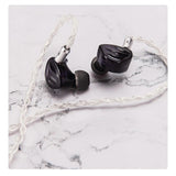 HiFi Wired Earbuds Stylish Noise Reduction Ergonomic Stereo Wired Earphones for Any Scene Purple 2.5