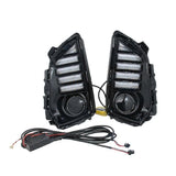 For Yaris Ativ 2023 Car LED Daytime Running Light DRL Front Fog Light Head Fog Light jn