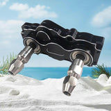 RC Boat Gear Box Forward Reverse Transfer Transmission Gearbox for RC Tug Yachts