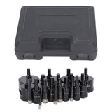 19Pcs Hole Saw Kit 6?60mm Brazed Hollow Core Hole Saw Drill Bits Set for Marble Glass Tile Slate