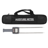 Portable Hay Humidity Meter Professional Preventing Spoilage Accurate Hay Humidity Tester for Cereal Straw Forage Grass Alfalfa Leymus