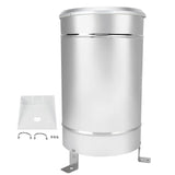 Rain Sensor Stainless Steel Simple Tipping Bucket Rain Gauge Rainfall Measurement Monitoring Tool