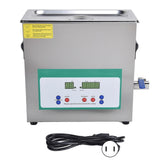 6.5L Ultrasonic Cleaner Timer Ultrasonic Cleaning Machine with Standby Sleep Mode 180WUS Plug 100?12
