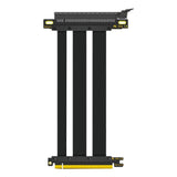 (180 degree 35cm) Full Speed PCIE 5.0 X16 Riser Graphics Card Extension Cable Shielded Extender