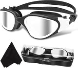 (grey) Polarized Swimming Goggles Anti-fog Anti-uv Swimming Goggles No Light Leakage Clear Vision For Men Women Adults Teens 1 Piece (grey)