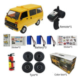 (3 batteries Black Sanden) Model Bus Toy Remote Control Car Minivan Children Best Birthday Gift Toys