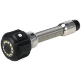 (Silver) 23mm Pipe Sewer Inspection Camera Waterproof Drain Pipeline Inspection Replacement Camera with Protective Head Cover and 90mm Guide Wheels