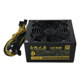 2000W Chassis Graphics Card Power Supply PC Power PSU Supports 8 GPU for Miner