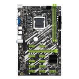 B250 BTC Miner Motherboard DDR4 LGA 1151 Support 12 PCI-E Graphics Card VGA