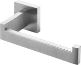 (silver) Toilet Paper Holder, High Quality 304 Stainless Steel Square Sanitary Roll Wall Mount Rustproof Bathroom 1 Piece (paper Towel Holder With Square Tube