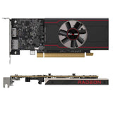 Sapphire RX6400 4G D6 Gaming Graphics Card 4G/64bit/GDDR6 Memory Max Support 8K Resolution Single Cooling Fan HD+DP Output Ports