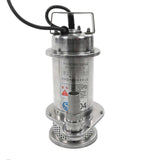 Electric Submersible Seawater Pump Stainless Steel Eco Friendly Immersible Water Pump 250W 220V