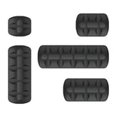 (black) Cable Clip 5 Piece Multipurpose Cable Organizer Kit For Desktop - White