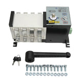 Dual Power Automatic Transfer Switch Generator Changeover Tool PC Intelligent Isolation 2 in 1 Out 4P 160A AC400V