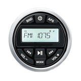 Waterproof Bluetooth Marine Digital Stereo Receiver With Mp3 Player Am Fm Radio Usb For Streaming M
