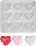 Heart Shaped Silicone Mold For Making Keychains, Crafts, Decorations, Jewelry, Diy Crystal Drip Mold (silicone Mirror 9 Love Molds (86 - 1))