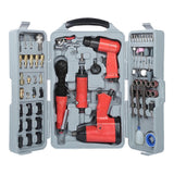 71 Pcs Pneumatic Tools and Accessories Set Wrench Hammer Mill Accessory Kit US Adapter
