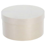 Round Wooden Box With Lid Wood Jewelry Storage Box Cake Packaging Candy Party Favor Box For Diy Projects Food Storage Container Home Decor
