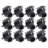 12pcs Hair Claw Mini Small Hair Claw Jaw Clip Hair Pin for Women Girls (Black)