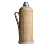 1pc Traditional Hand-made Bamboo Kettle Thermal Kettle Practical Water Bottle