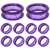 12pcs Silicone Scissors Finger Rings Soft Pet Shears Finger Inserts Grips Grooming Shear Thumb Inserts Finger Protector Ring Scissor Accessories for B