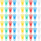 100pcs Mini Paper Clips Plastic Paper Clips Plastic File Paper Clips Convenient Paper Clips File Plastic Clips
