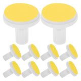 10pcs Nail File Pads Electric Nail Trimmer Replacement Pads Grinding Heads Polish Disc Standard Nail Clippers Sandpaper Pads For Toenail Fingernail