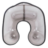 1PC Professional Hair Coloring Shoulder Neck Tray Medicine Water Tray Barber Hair Dyeing Perming Cistern Hairdressing Tool (Black)