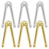 6pcs Drumstick Pendant Drumstick Charm Necklace Music Instrument Charm Music Findings Jewelry Making For Music Lover Jewelry Accessories