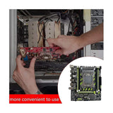 X79g A2011 Mboard+e5 2670 V2 Cpu+4x4g Ddr3 Ram+ Grease+sata Cable M.2 Nvme Pc