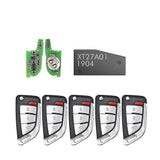 5pcs/lot Vvdi Remote Key Xekf20en With Xt27 P For Vvdi Vvdi2 Mini Key Tool Progr