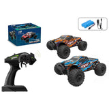 (F) 1/18 Scale Wireless Control Speed Car for Kids Remote Control Truggy Vehicle Model Toy with Brushless Motor Boys Gift