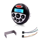 (A) Waterproof Blue tooth Marine Stereos Receiver with MP3 Player AM FM Radio for Streaming Music on Boats Golf Cart ATV