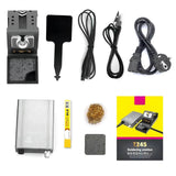 (European regulations) AC90-230V 130W T245 Soldering Iron Soldering Station Autosleep/Automatic power-offs with C245 Tip Electronics Repair