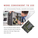 X79g A2011 4xddr3 Slot M.2 Pci-e X16 Usb Sata3.0 Mboard+e5 2670 V2 Cpu+2x4g Ddr3 Ram+s