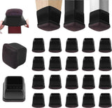 2025 Latest Model 16 Pack Silicone Floor Protectors for Chair Legs, 16 Pieces for 0.75-2.5