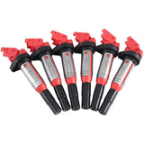 6Pcs UF-592 Ignition Coils for E46 E60 E82 E83 E84 E85 E90 12137594938, 1213172219, 12122158253, 0221504470