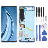 (Blue) For Xiaomi Mi 10s COMPATIBLE AMOLED LCD Screen Digitizer Full Assembly with Frame
