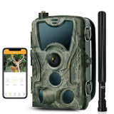 4K 4G Outdoor Hunting Camera App Remote Mobile Phone Control To View Photos And Video At Any Time HC-801Pro